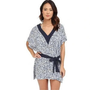 MICHAEL Michael Kors Women's Chiltington Dress Swim Cover-Up Size M / Large